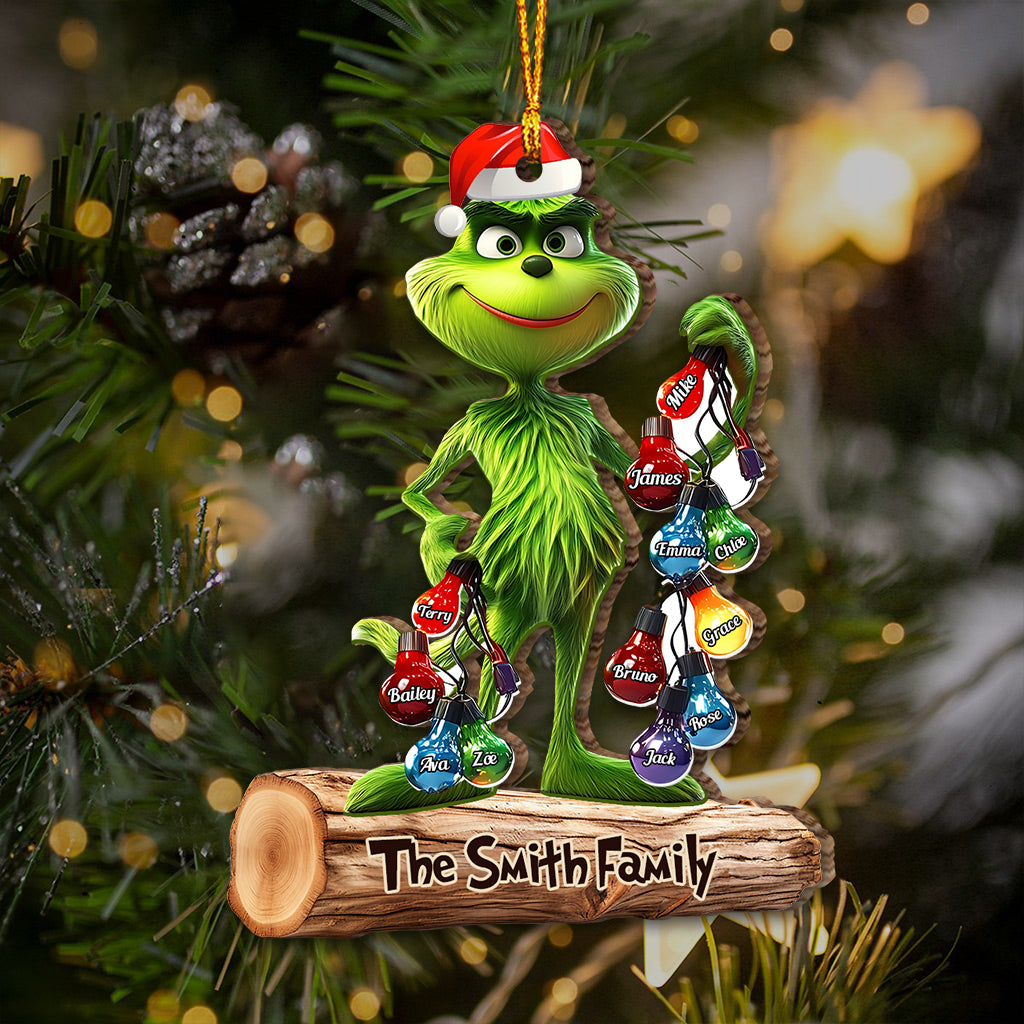 My Family - Personalized Family Ornament