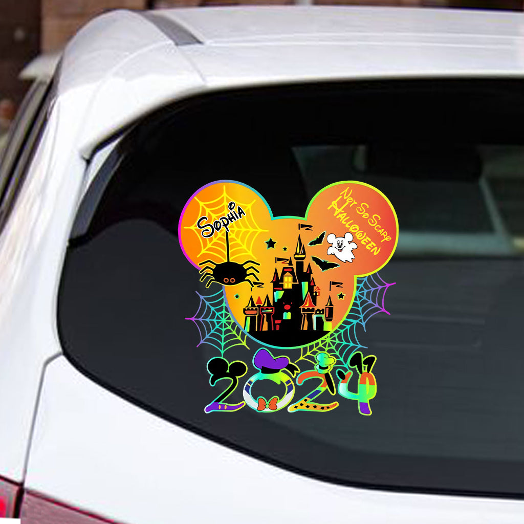 Happy Halloween - Personalized Mouse Decal Full