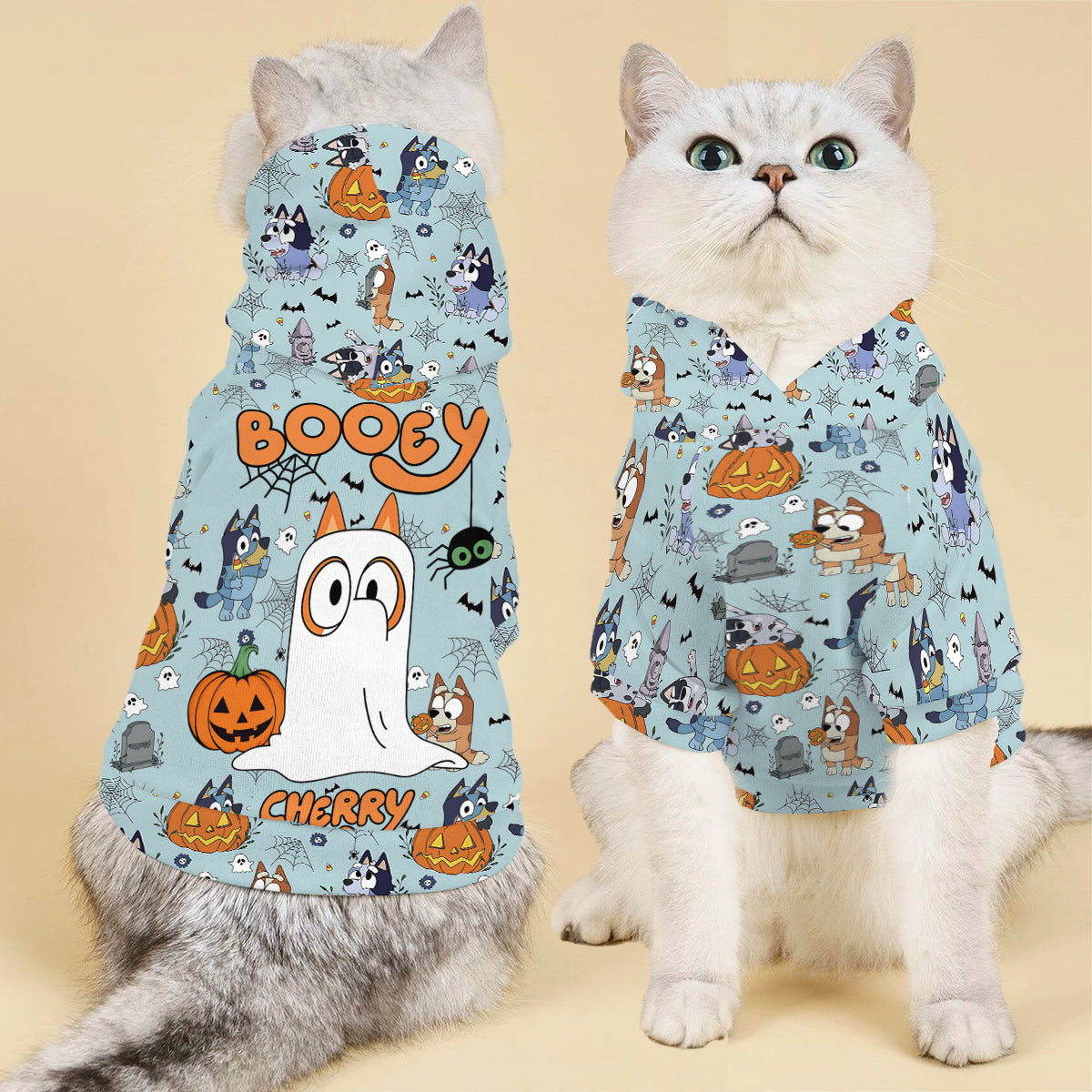 Halloween Cute Booey Dog - Personalized Dog Pet Hoodie