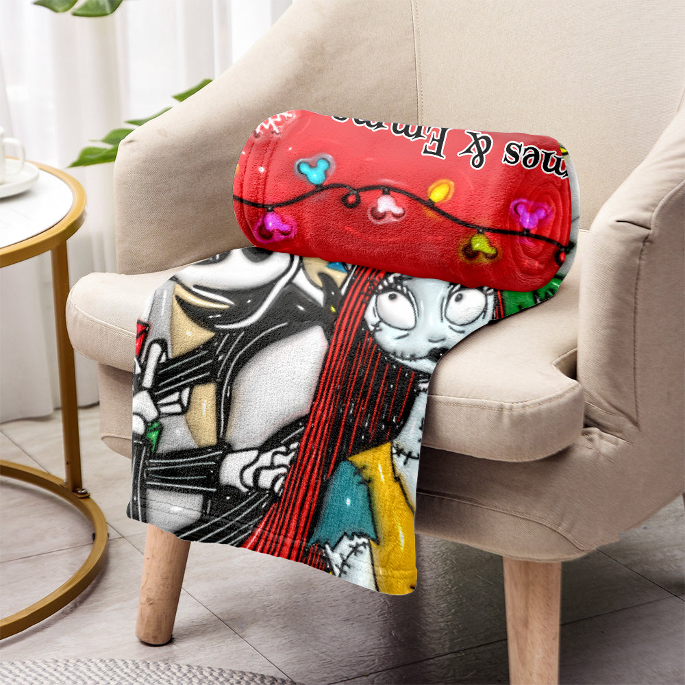 We're Simply Meant To Be - Personalized Nightmare Blanket