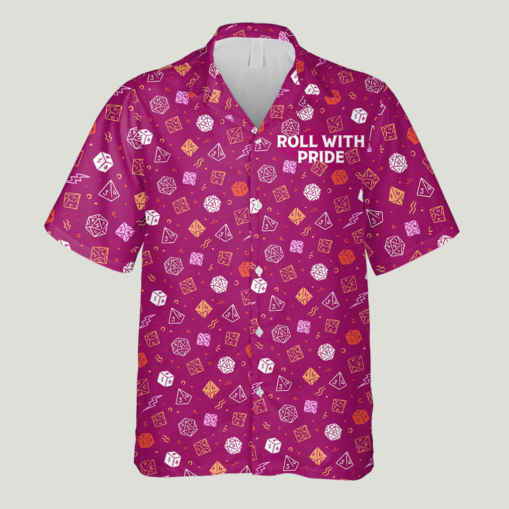 RPG Game Dice Pride - Personalized RPG Hawaiian Shirt