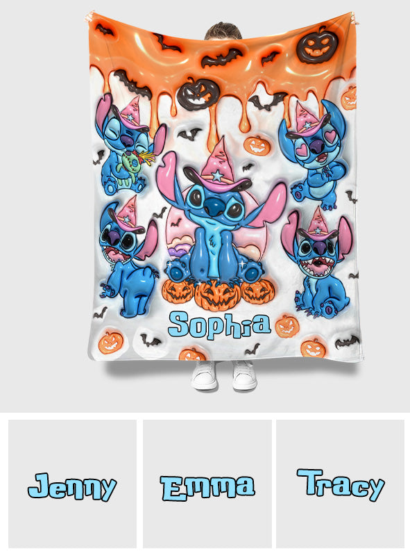 Spooky Vibes - Personalized Ohana Blanket