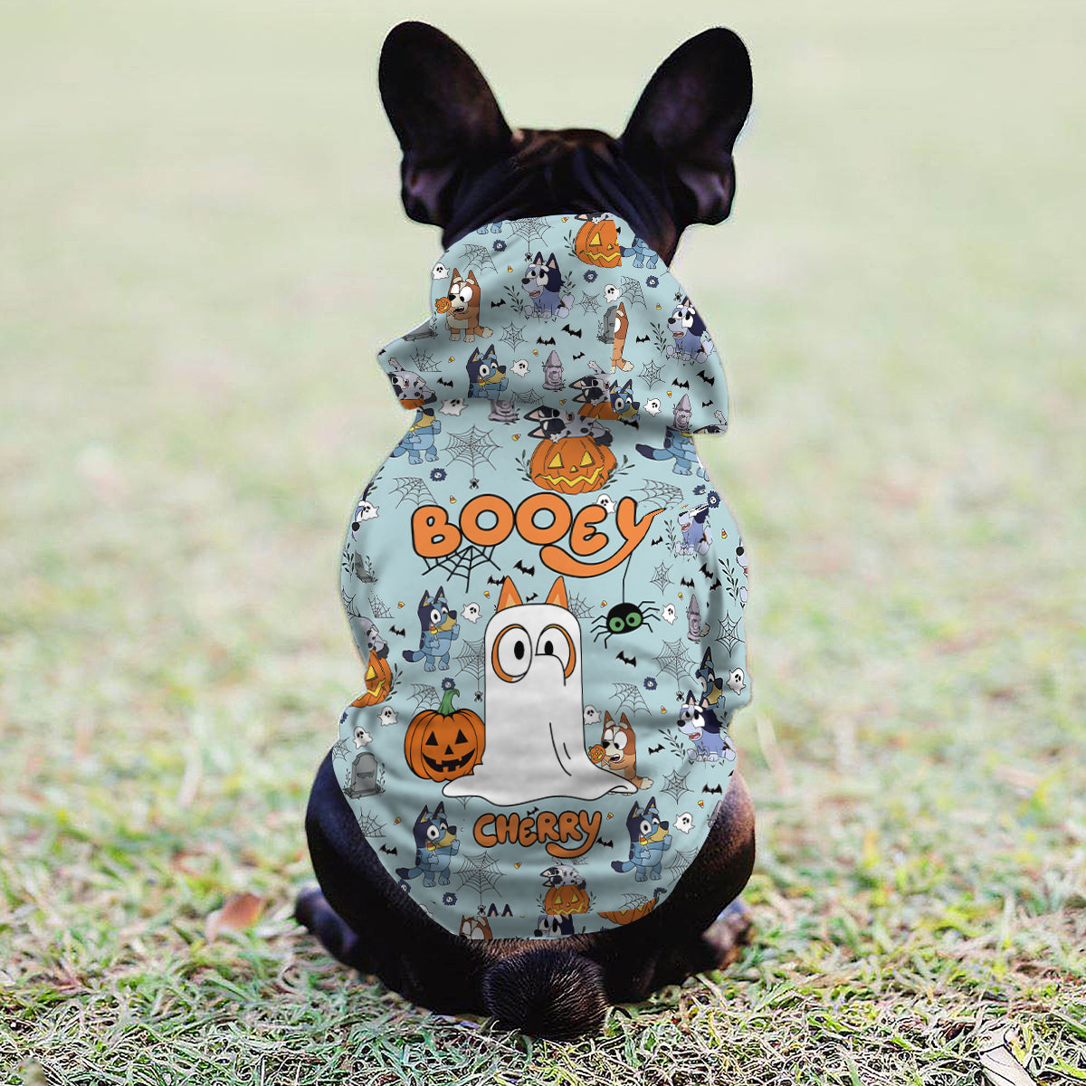 Halloween Cute Booey Dog - Personalized Dog Pet Hoodie