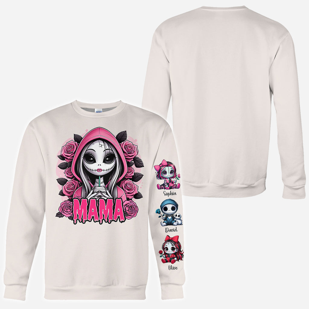 Mama of nightmares - Personalized Nightmare All Over Shirt