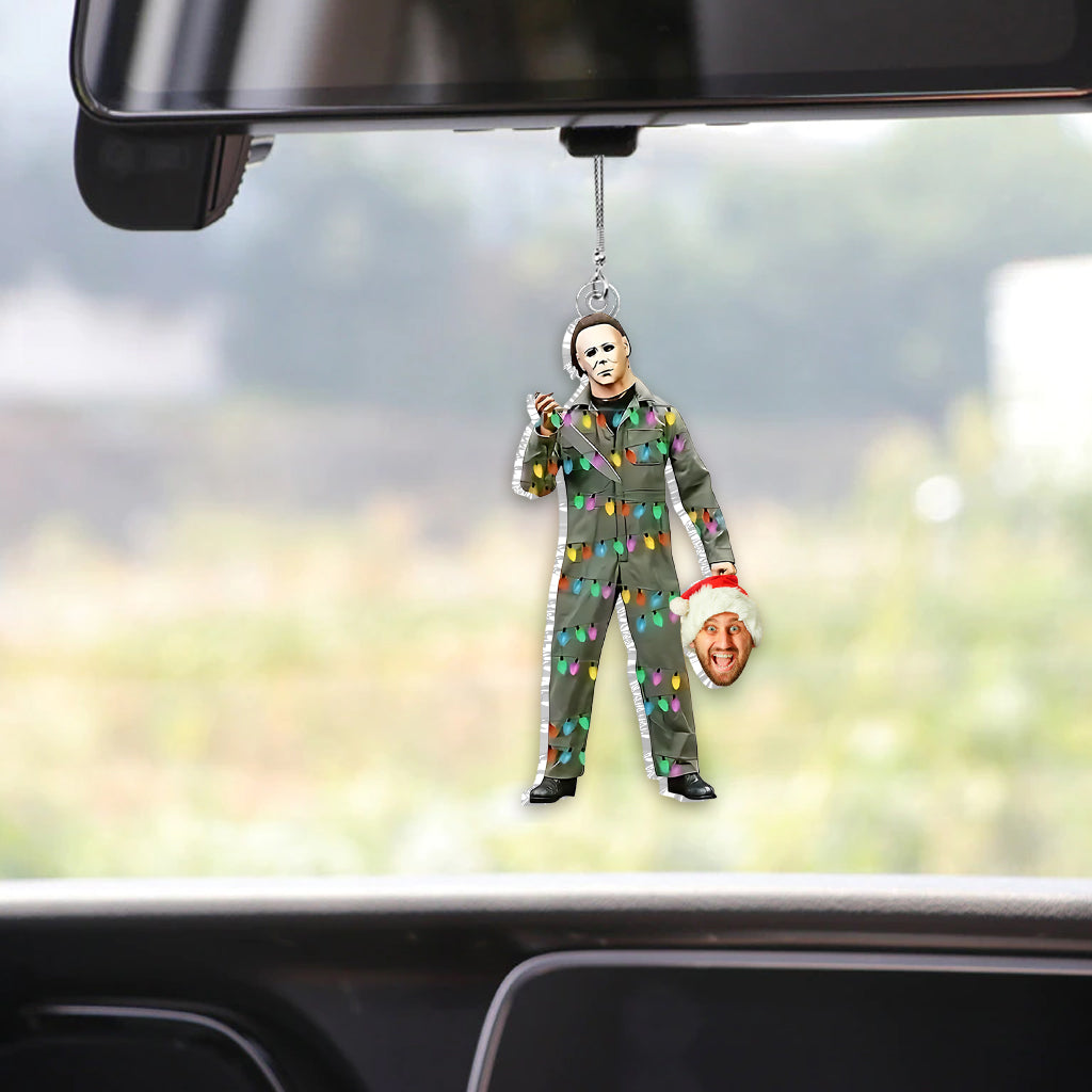 Happy Halloween - Personalized One-sided Custom Shaped Car Ornament