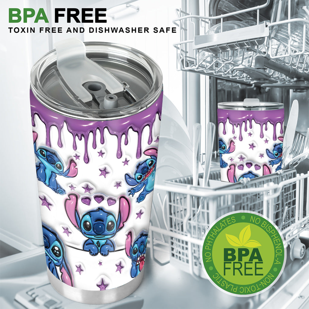 Love Ohana Star Version - Personalized Ohana Tumbler
