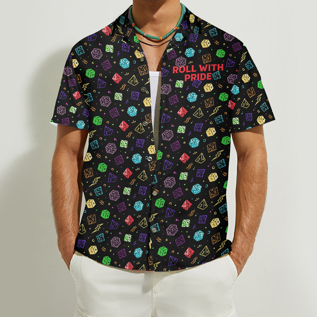 RPG Game Dice Pride - Personalized RPG Hawaiian Shirt