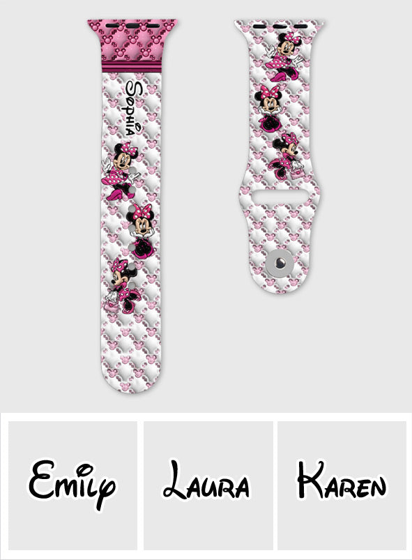 Cute Mouse Ears - Personalized Mouse Apple Watch Band