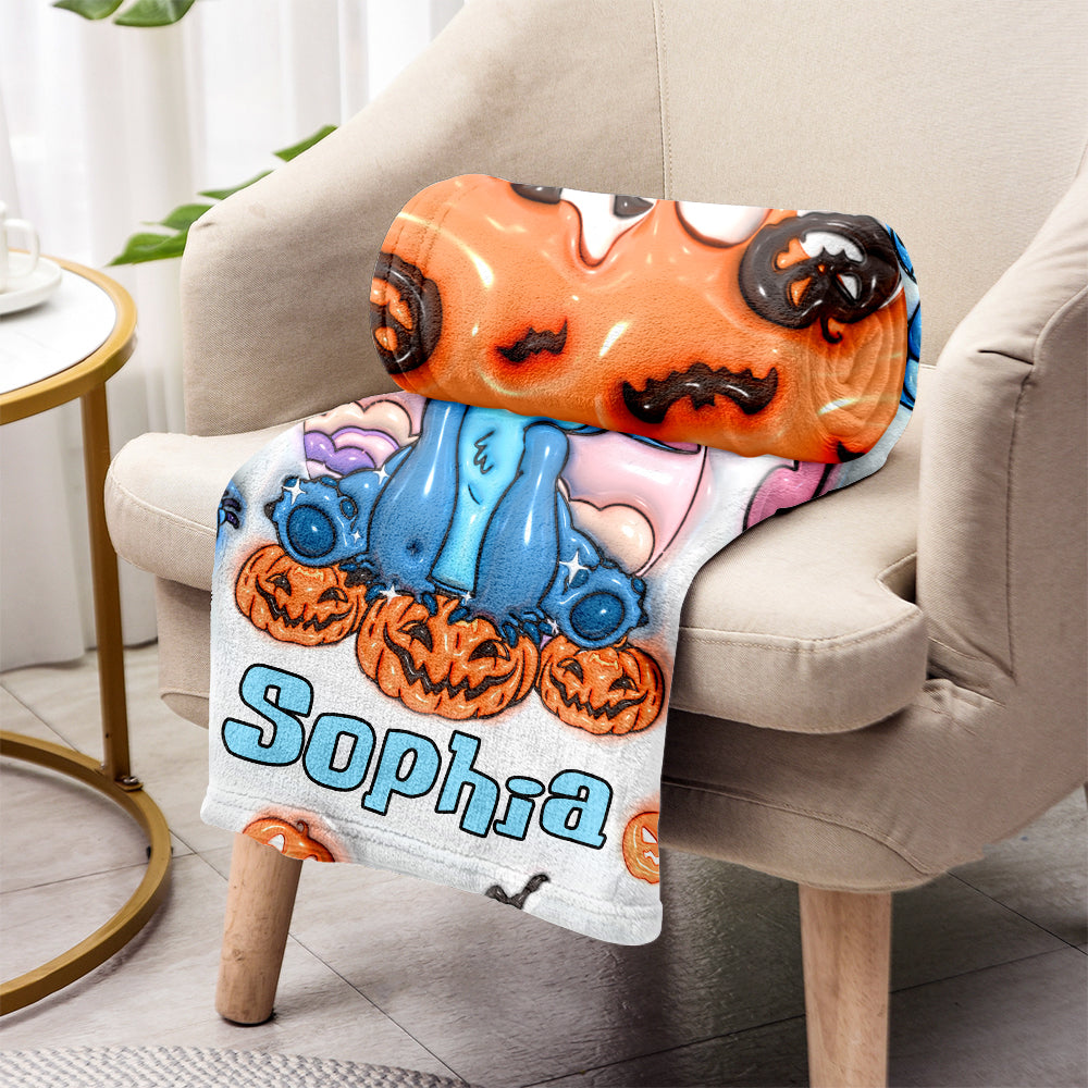 Spooky Vibes - Personalized Ohana Blanket