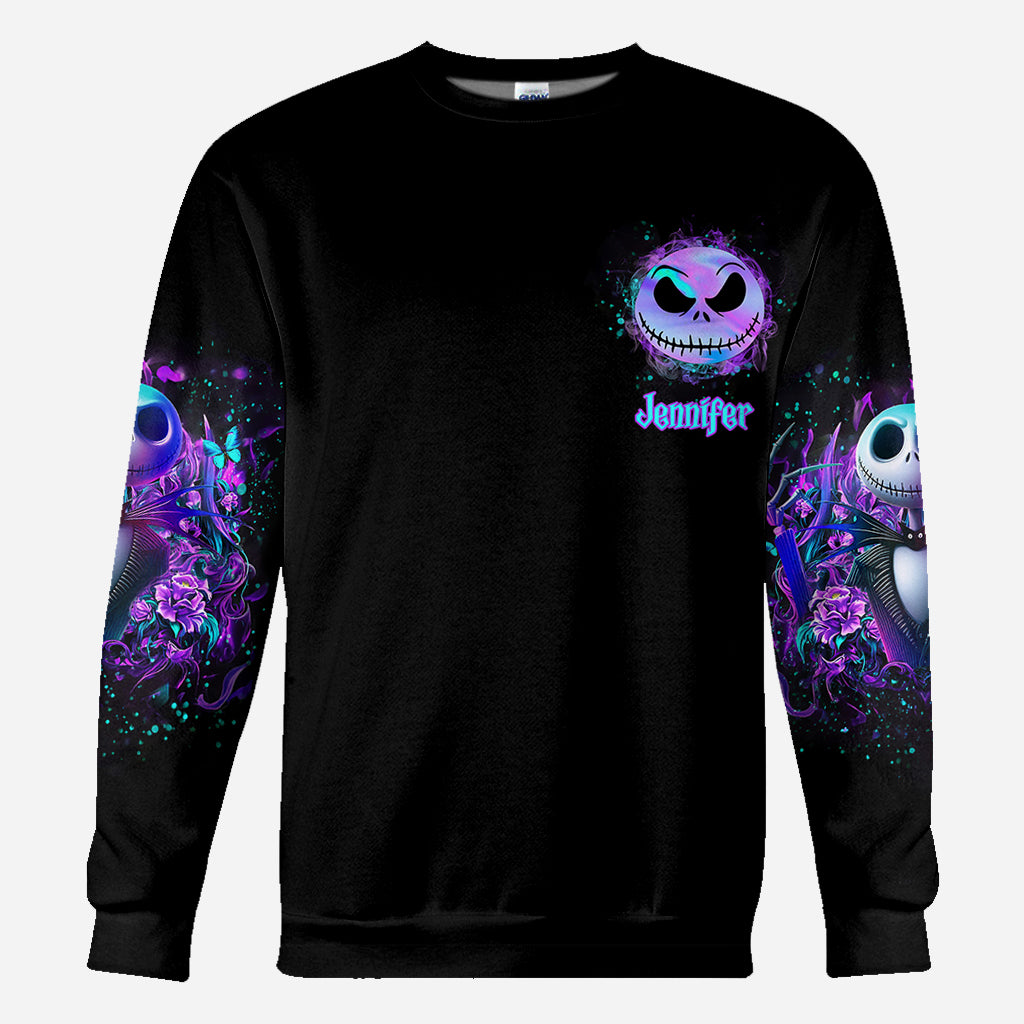 Hello Darkness My Old Friend - Personalized Nightmare All Over Shirt