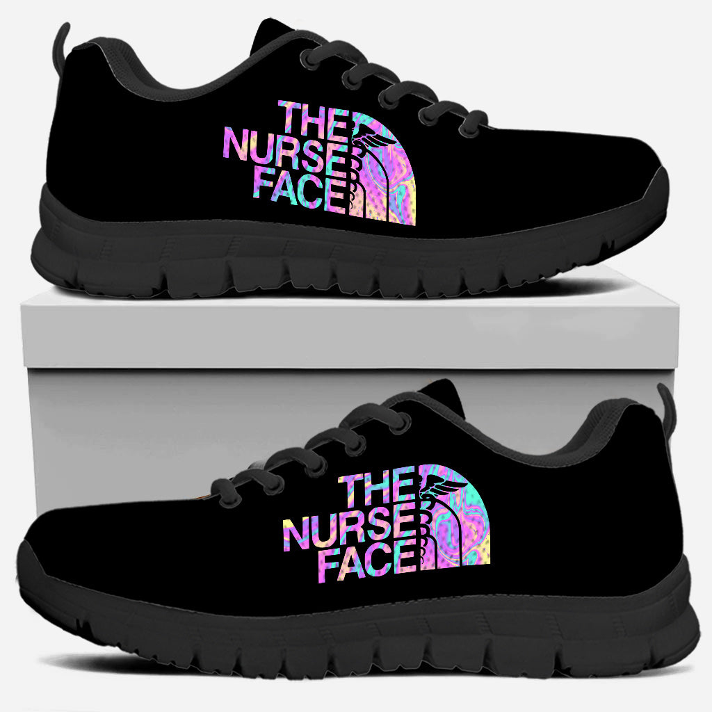 The Nurse Face - Personalized Nurse Sneakers