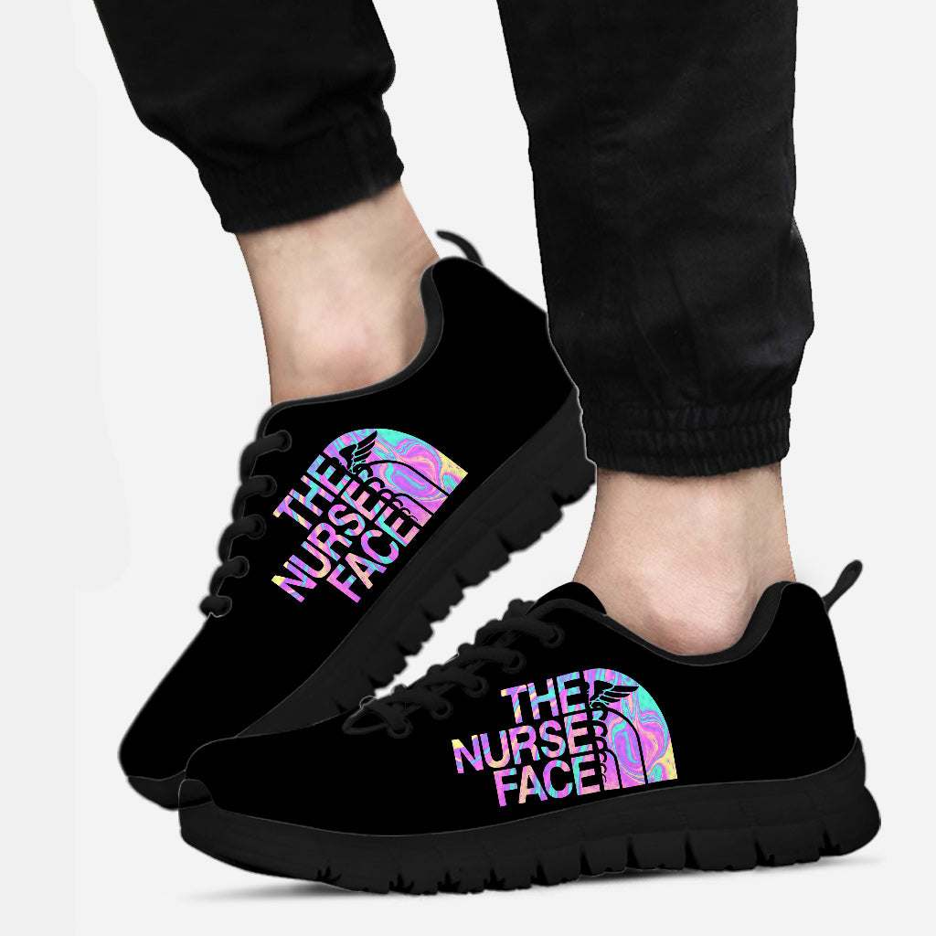 The Nurse Face - Personalized Nurse Sneakers