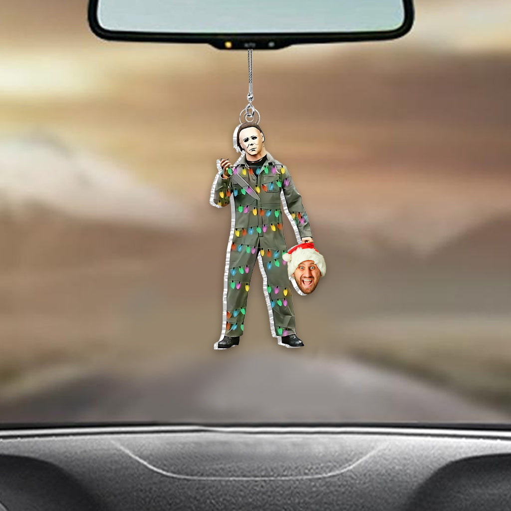 Happy Halloween - Personalized One-sided Custom Shaped Car Ornament