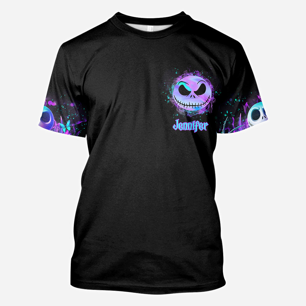 Hello Darkness My Old Friend - Personalized Nightmare All Over Shirt