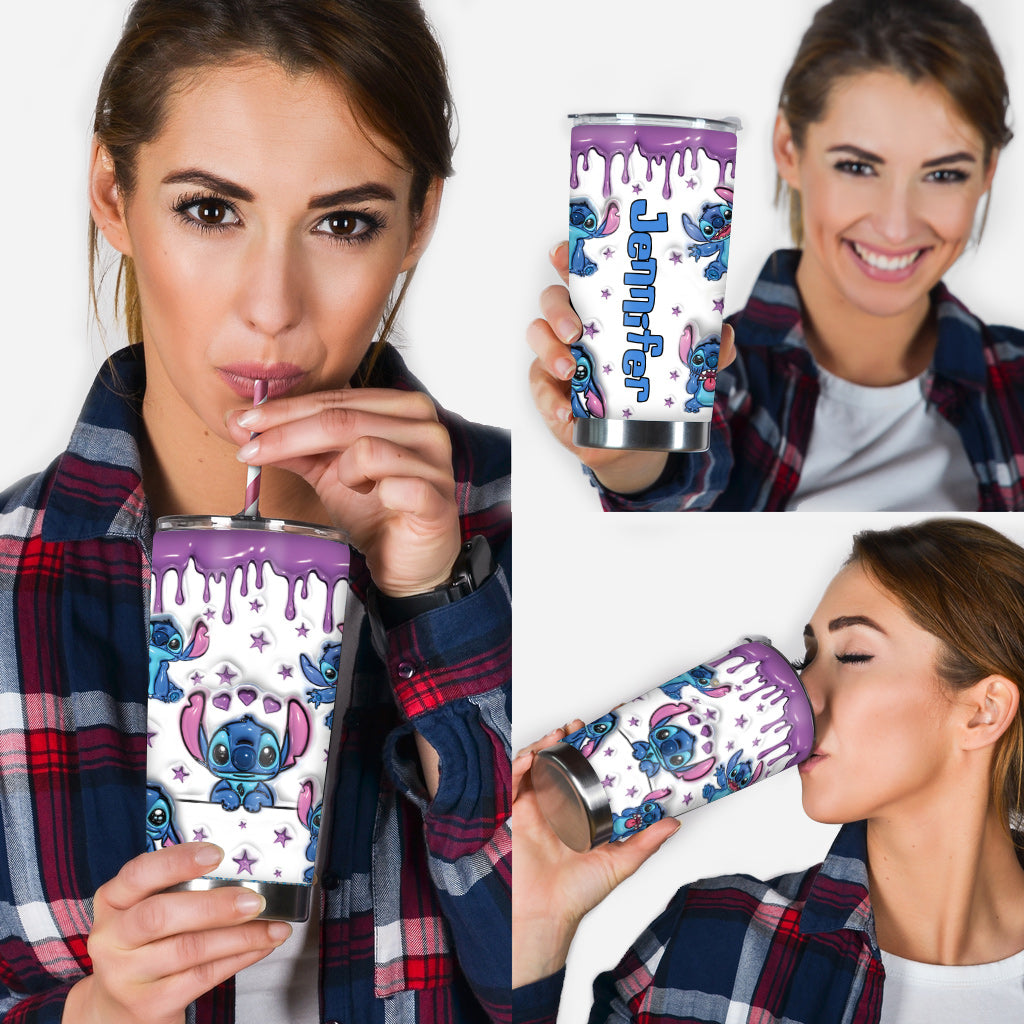 Love Ohana Star Version - Personalized Ohana Tumbler