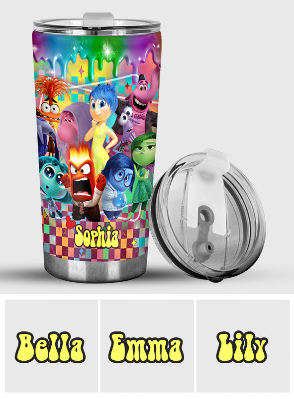 Today I Feel - Personalized Mouse Tumbler