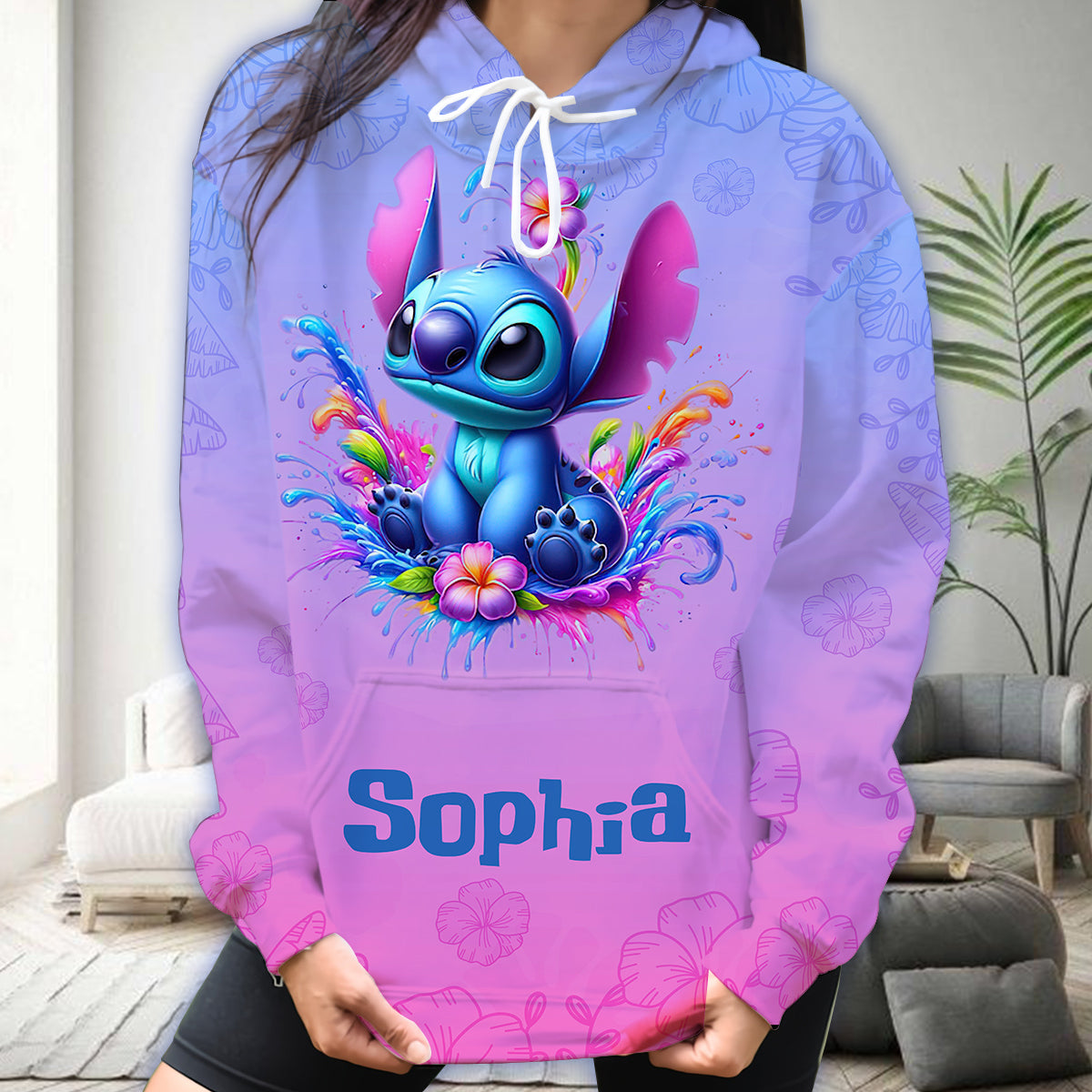 Blue Ohana - Personalized Ohana All Over Shirt