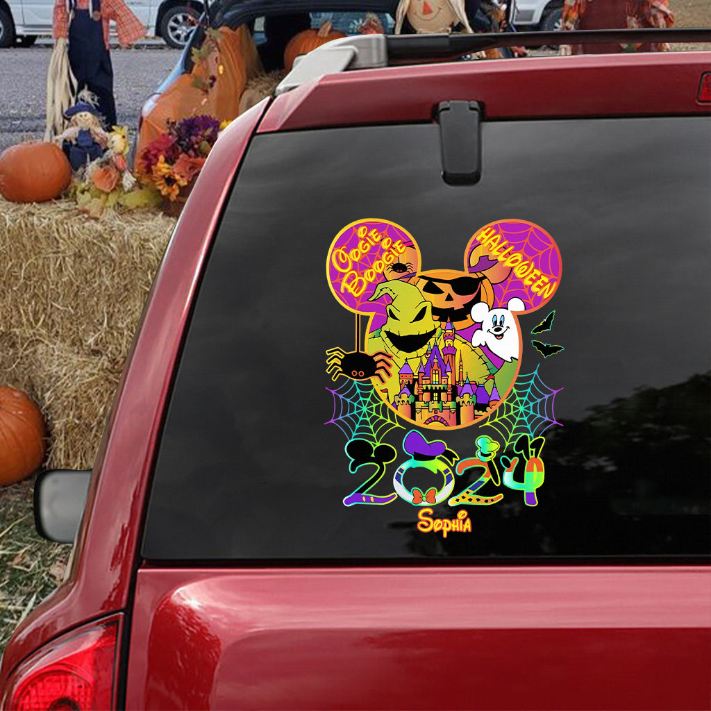 Happy Halloween - Personalized Mouse Decal Full