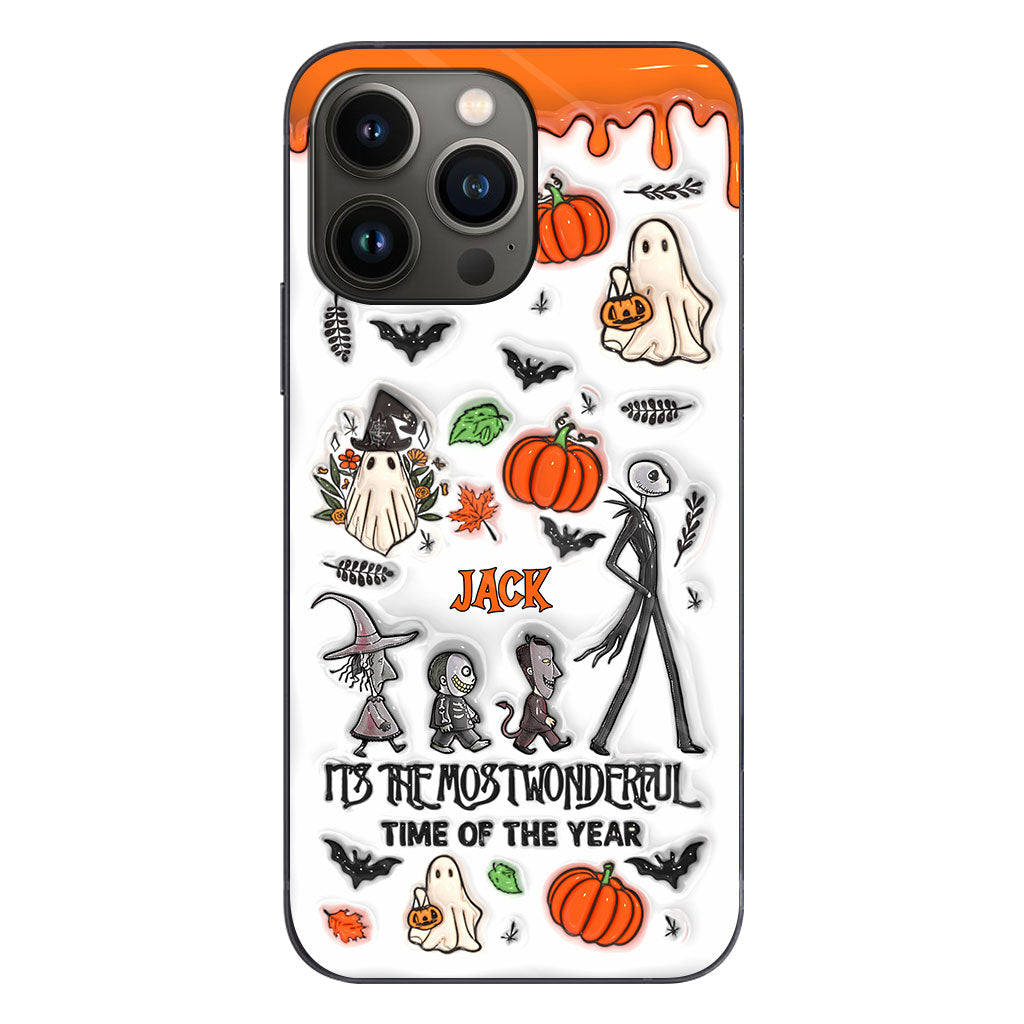 It's The Most Wonderful Time Pumpkin King - Personalized Nightmare Phone Case