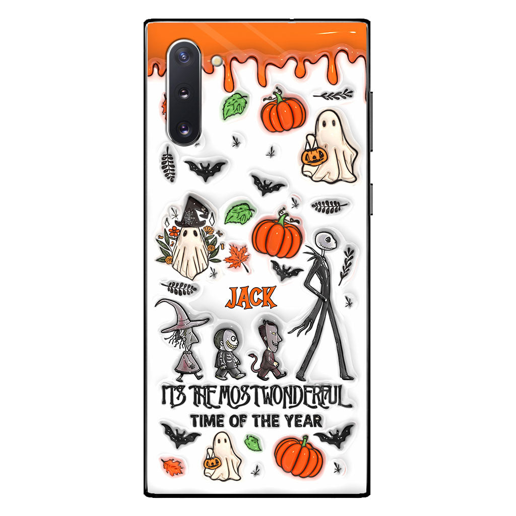It's The Most Wonderful Time Pumpkin King - Personalized Nightmare Phone Case