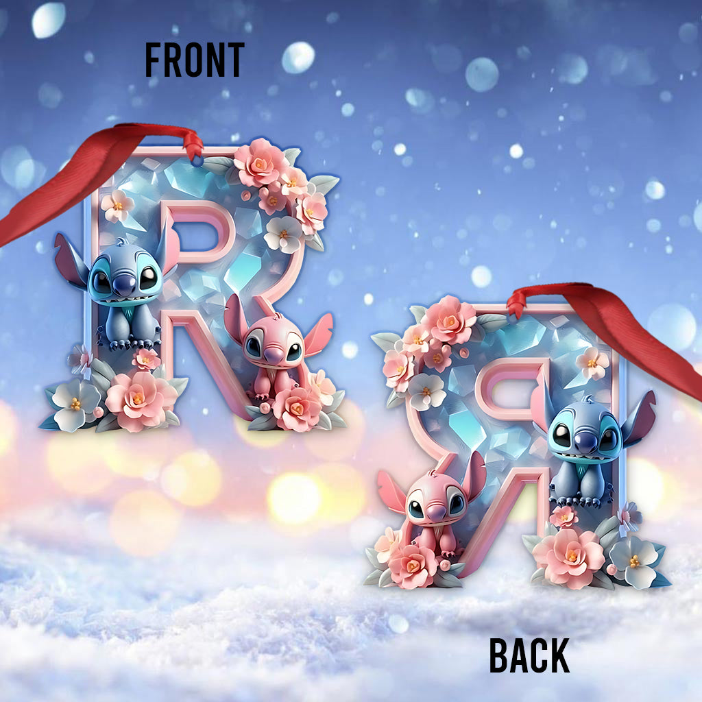 Ohana Letter - Personalized Ohana Ornament
