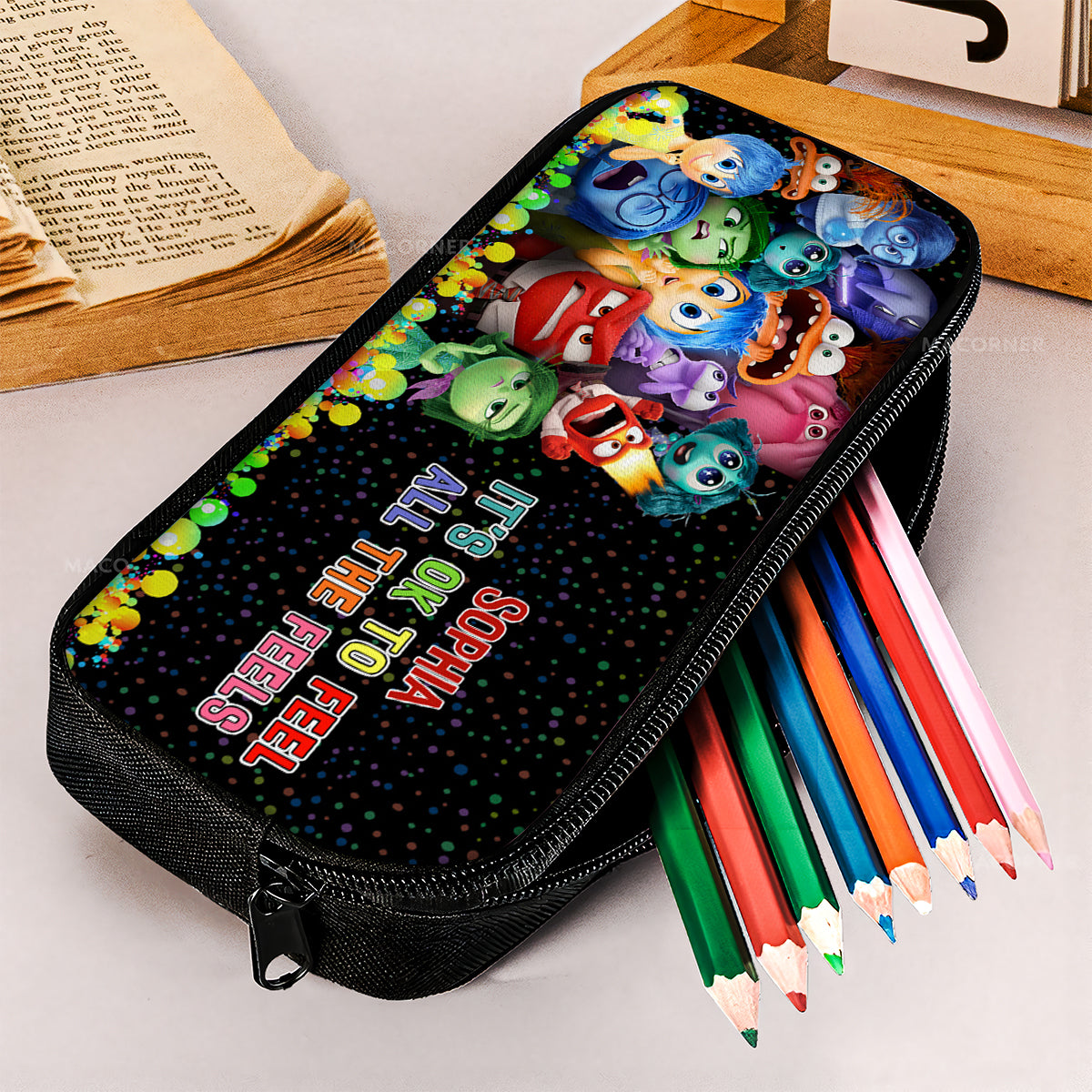 Your Feelings Are Valid - Personalized Pencil Case