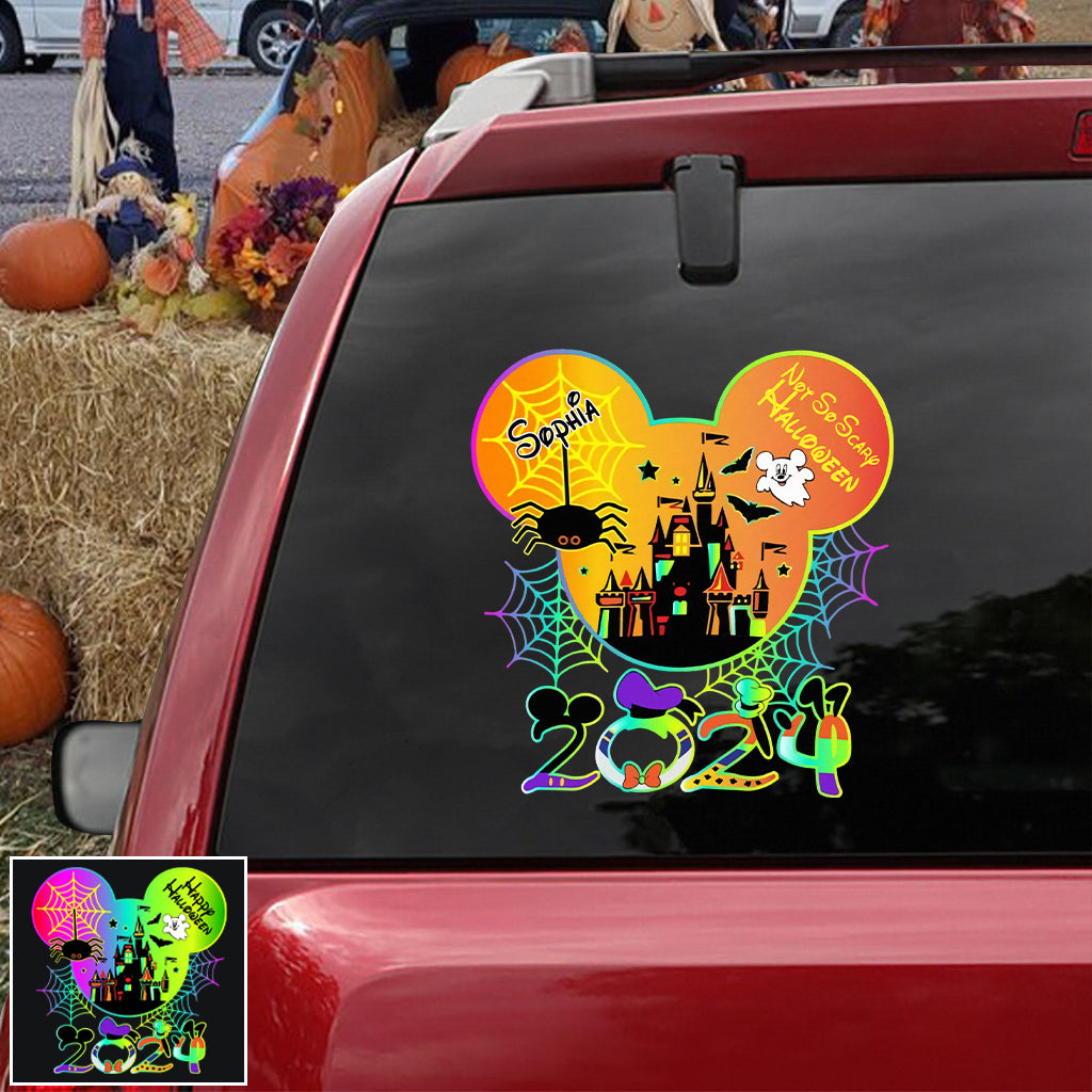 Happy Halloween - Personalized Mouse Decal Full