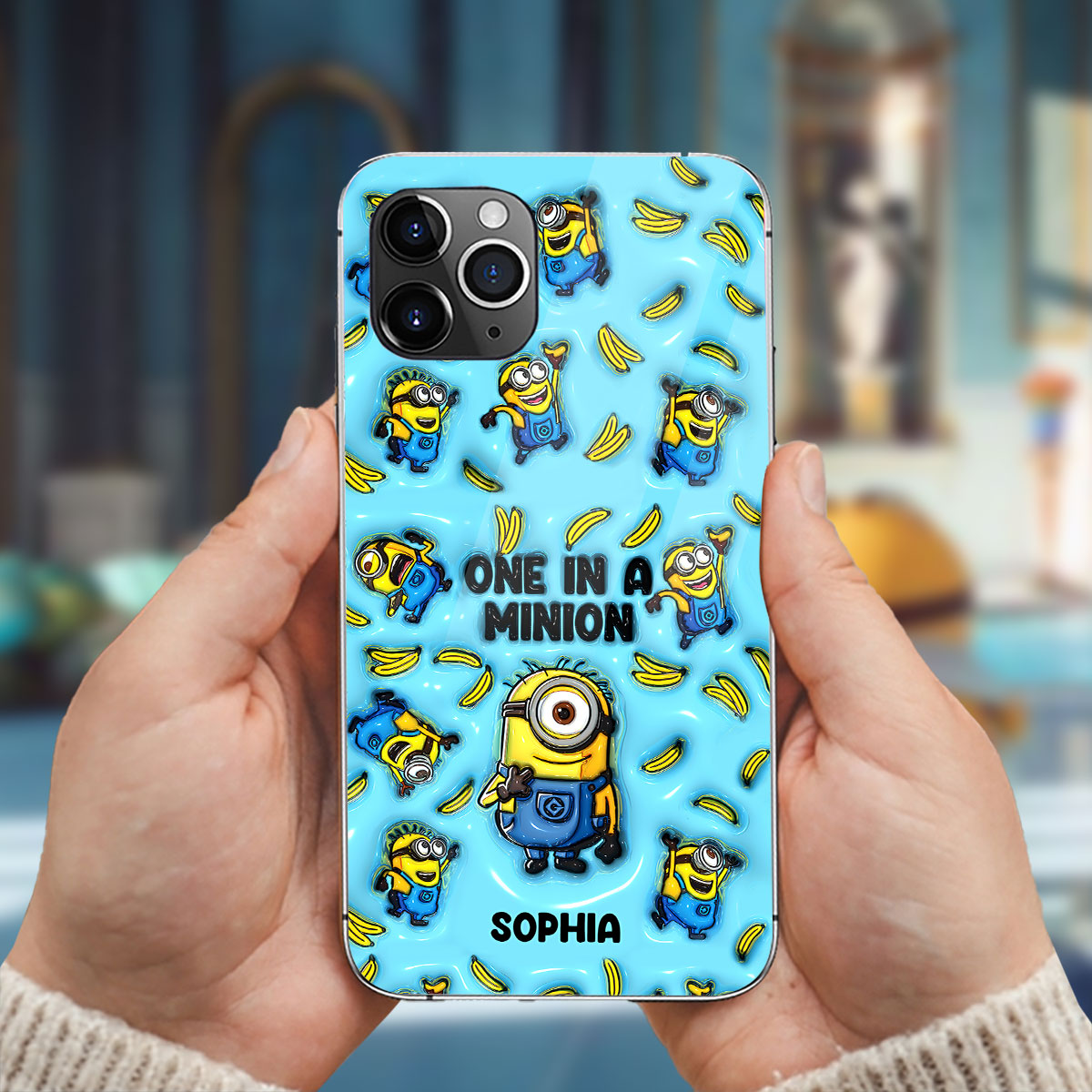 One In The Minion - Personalized Phone Case
