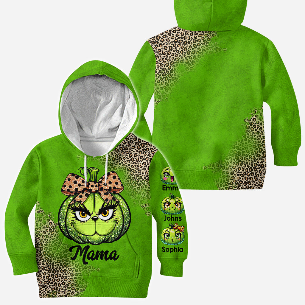 Grinchy Mama - Personalized Mother All Over Shirt