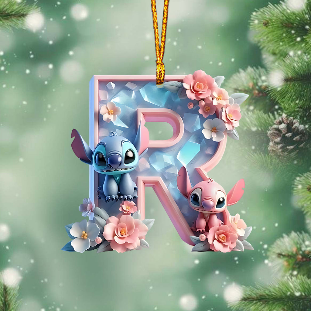 Ohana Letter - Personalized Ohana Ornament