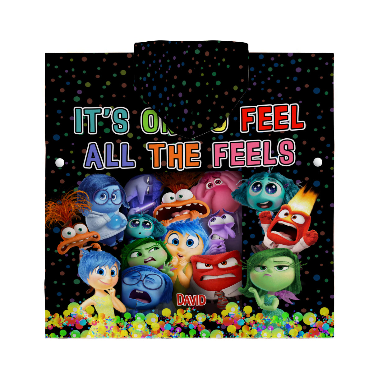 Your Feelings Are Valid - Personalized Kid Hooded Towel Poncho