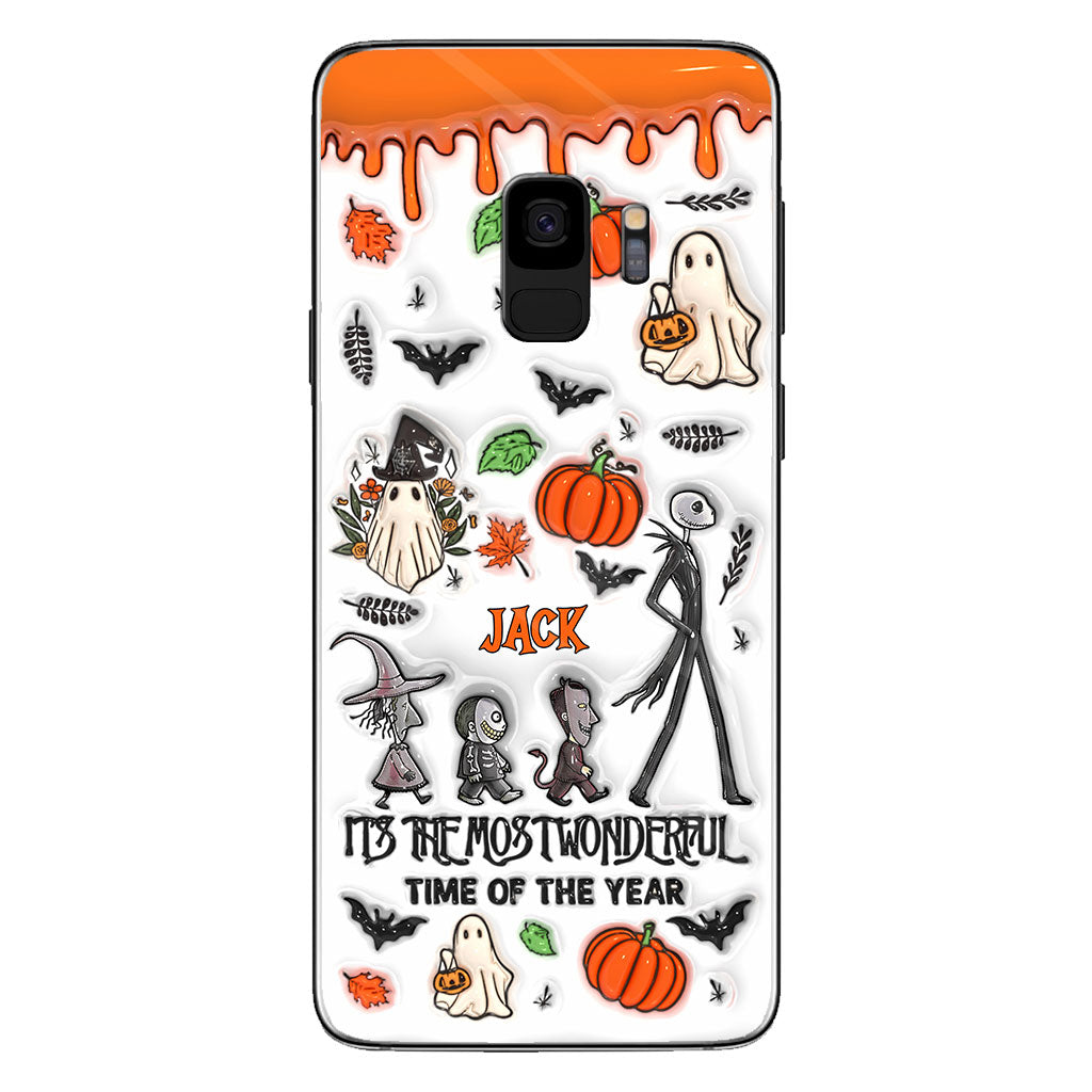 It's The Most Wonderful Time Pumpkin King - Personalized Nightmare Phone Case