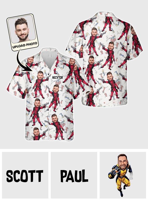 Anti-Hero - Personalized The Psychopath Hawaiian Shirt