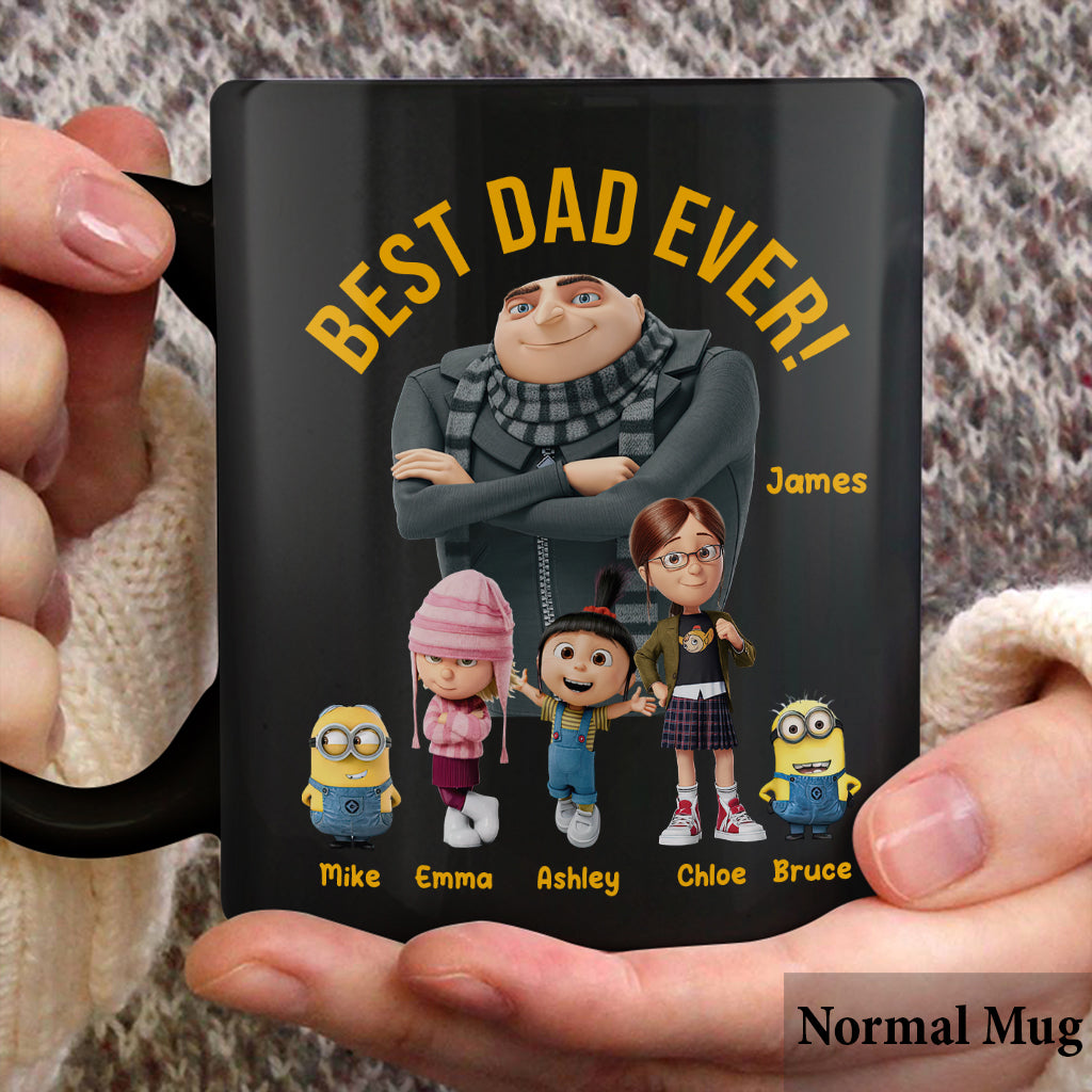 Best Dad Ever - Personalized Father Mug
