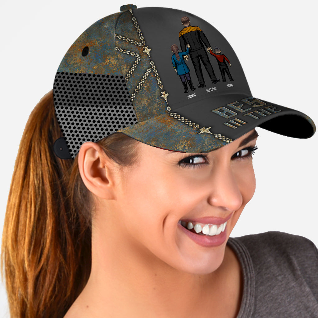 Best Dad In The Universe - Personalized Top Gun Classic Cap