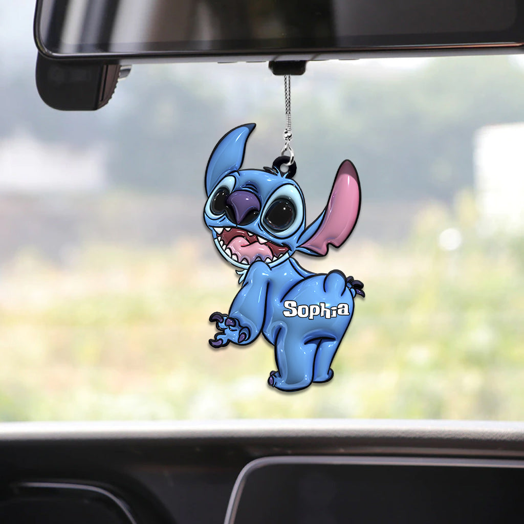 Ohana Means Family - Personalized Ohana Car Ornament
