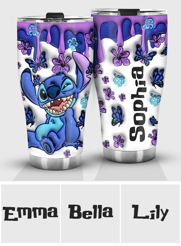 Purple Ohana - Personalized Ohana Tumbler