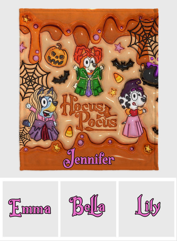 Halloween Is Coming - Personalized Blanket