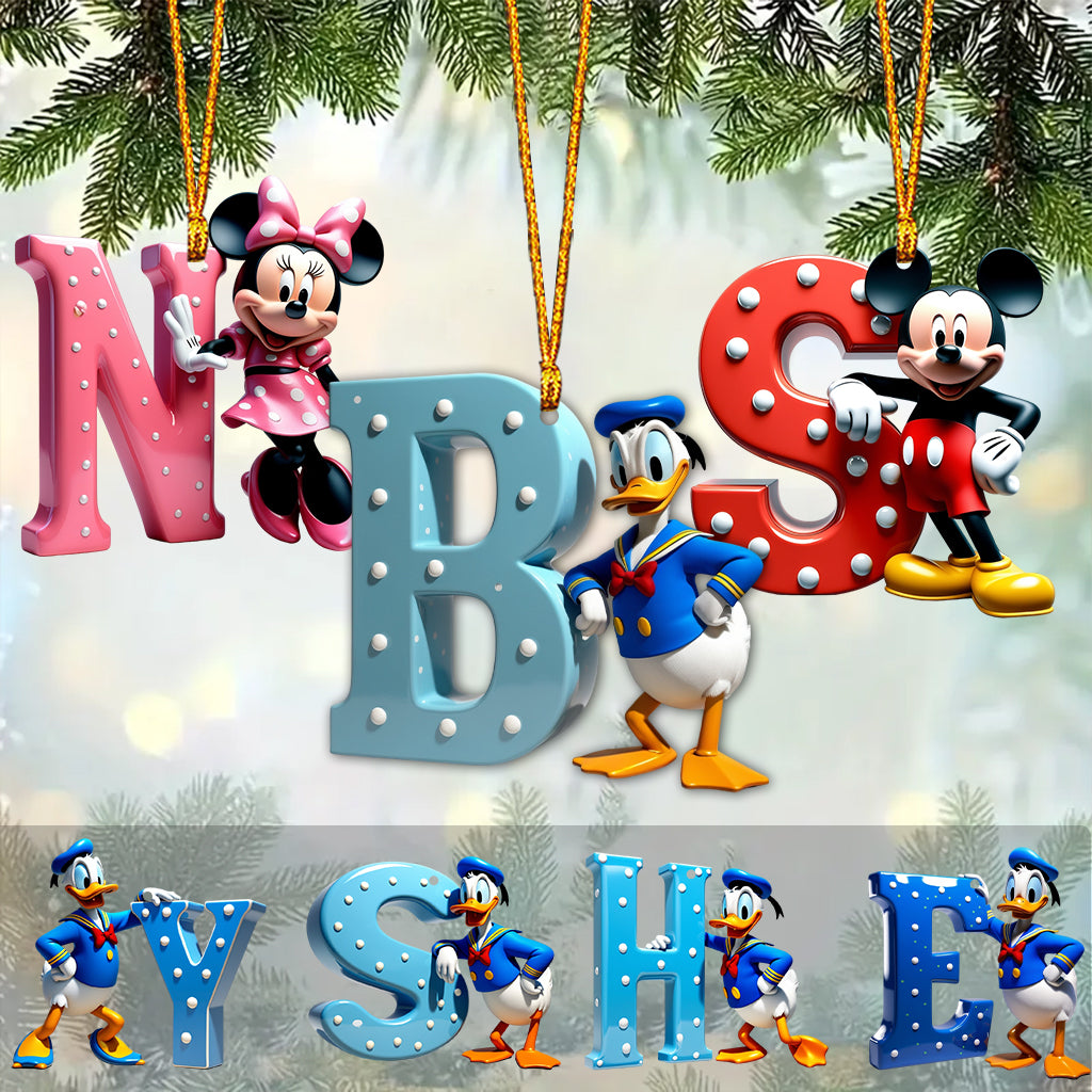 Magic Family - Personalized Mouse Ornament