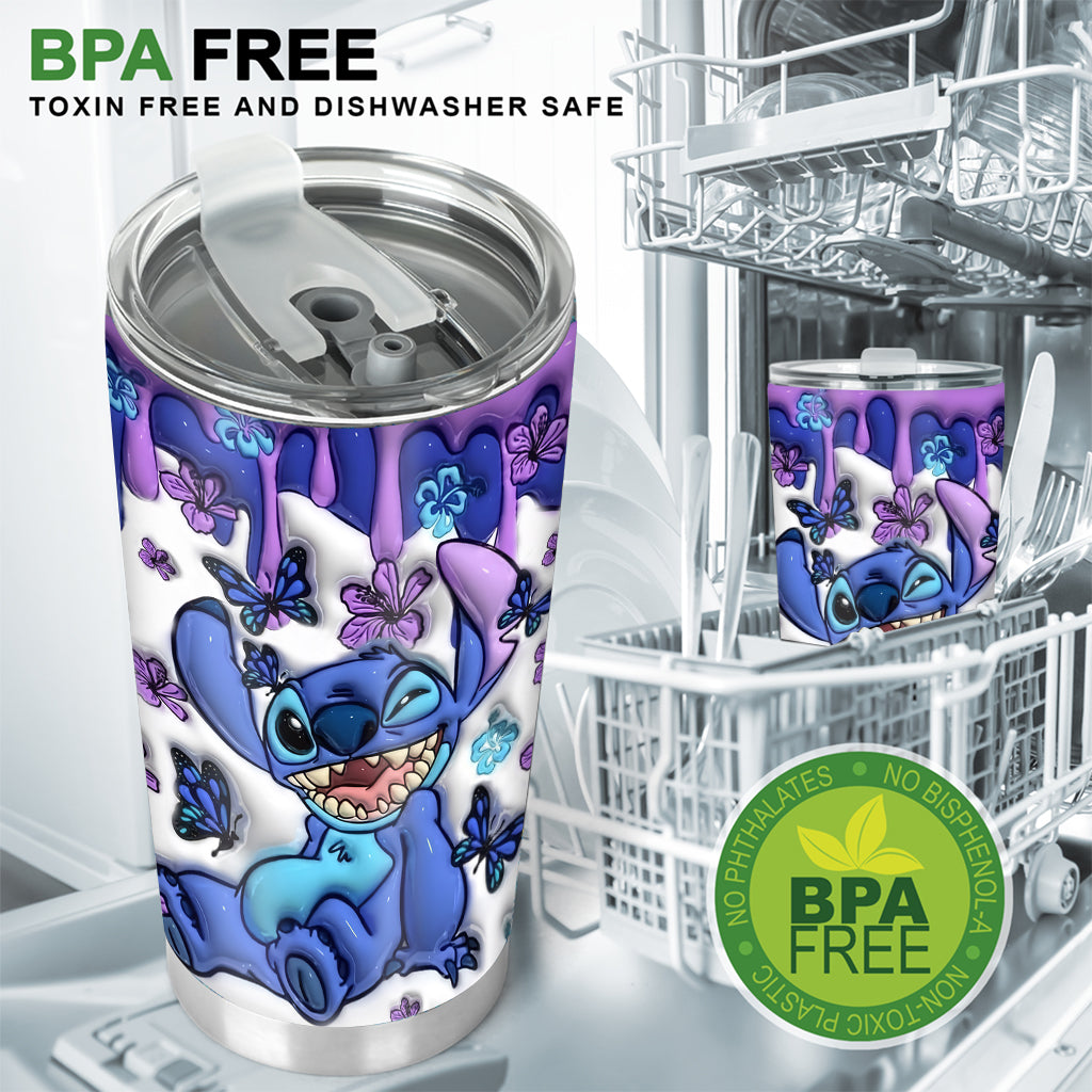 Purple Ohana - Personalized Ohana Tumbler