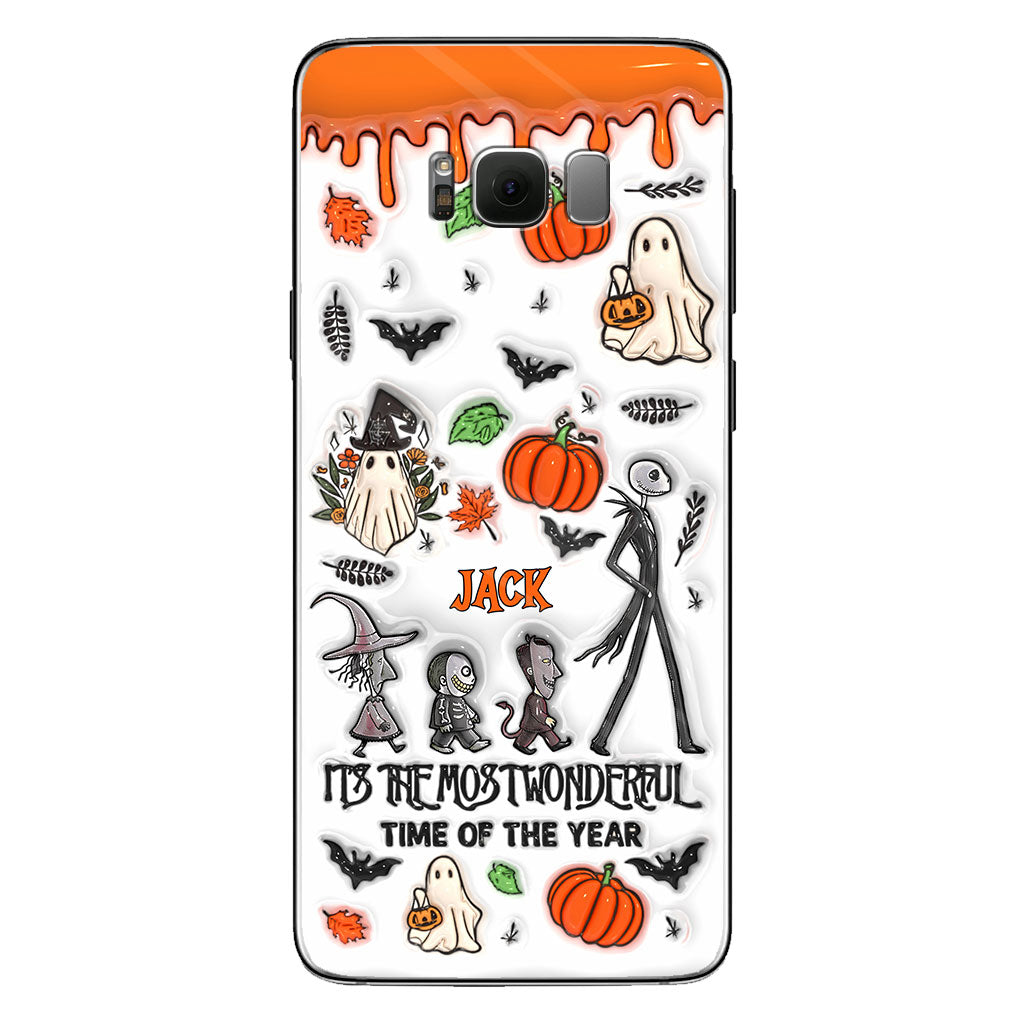 It's The Most Wonderful Time Pumpkin King - Personalized Nightmare Phone Case