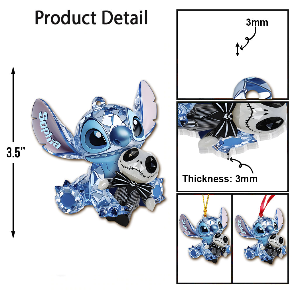 Hug - Personalized Ohana Ornament