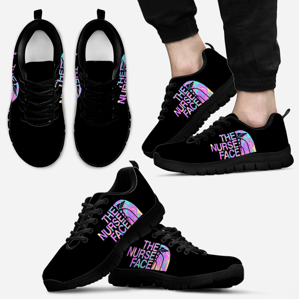 The Nurse Face - Personalized Nurse Sneakers