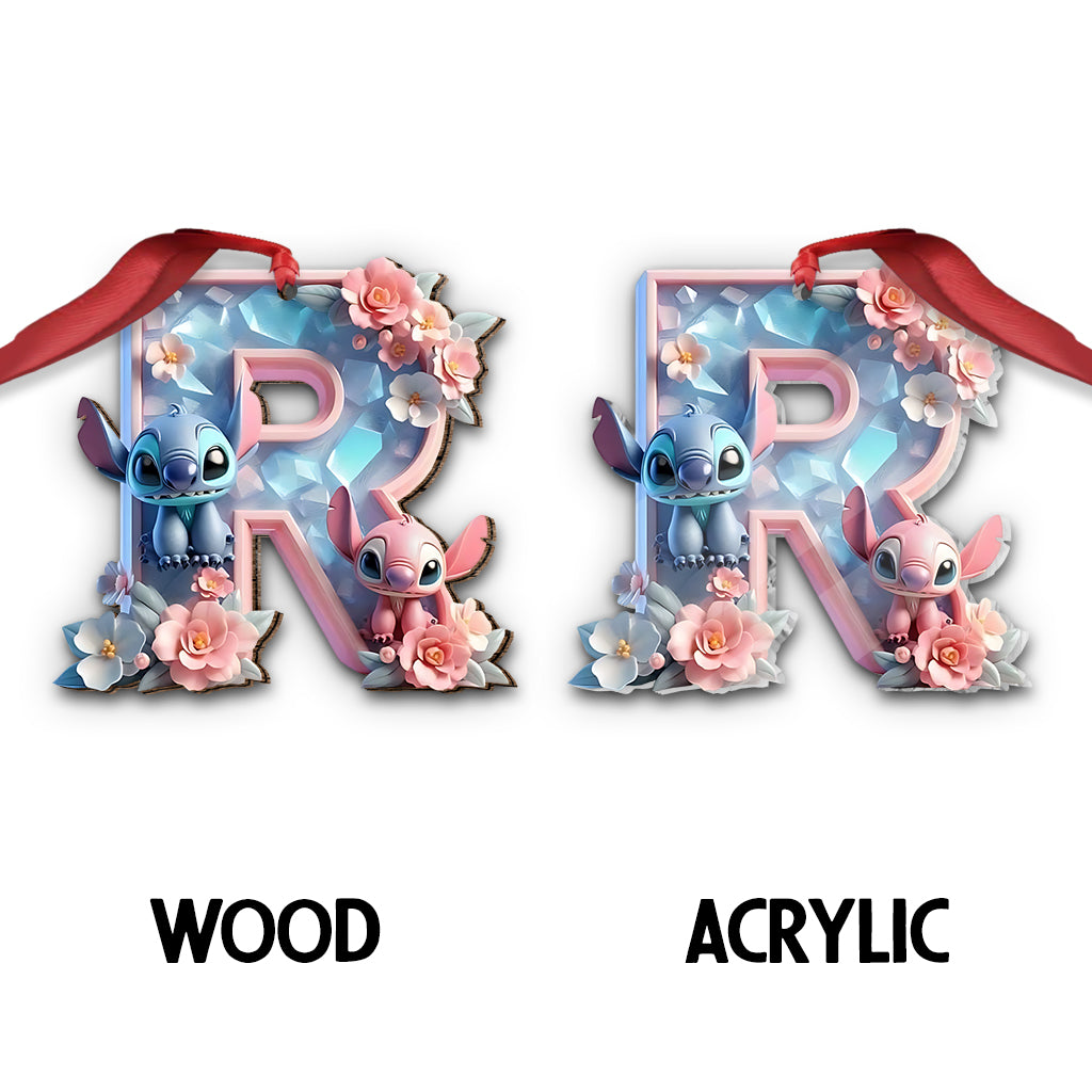 Ohana Letter - Personalized Ohana Ornament