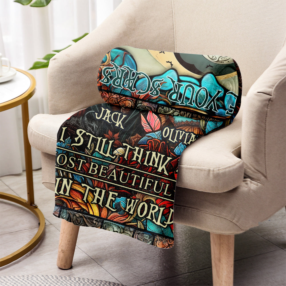 I See Your Scars - Personalized Nightmare Blanket