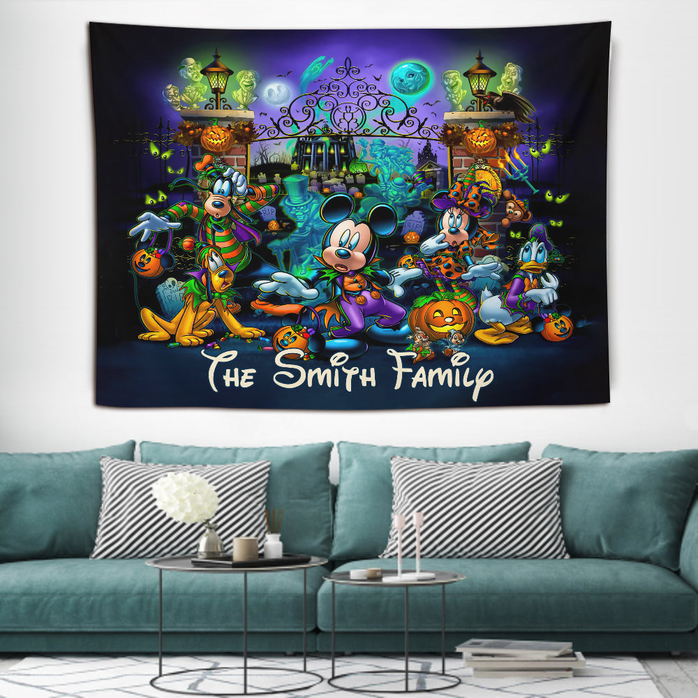 Welcome Foolish Mortals - Personalized Mouse Wall Tapestry