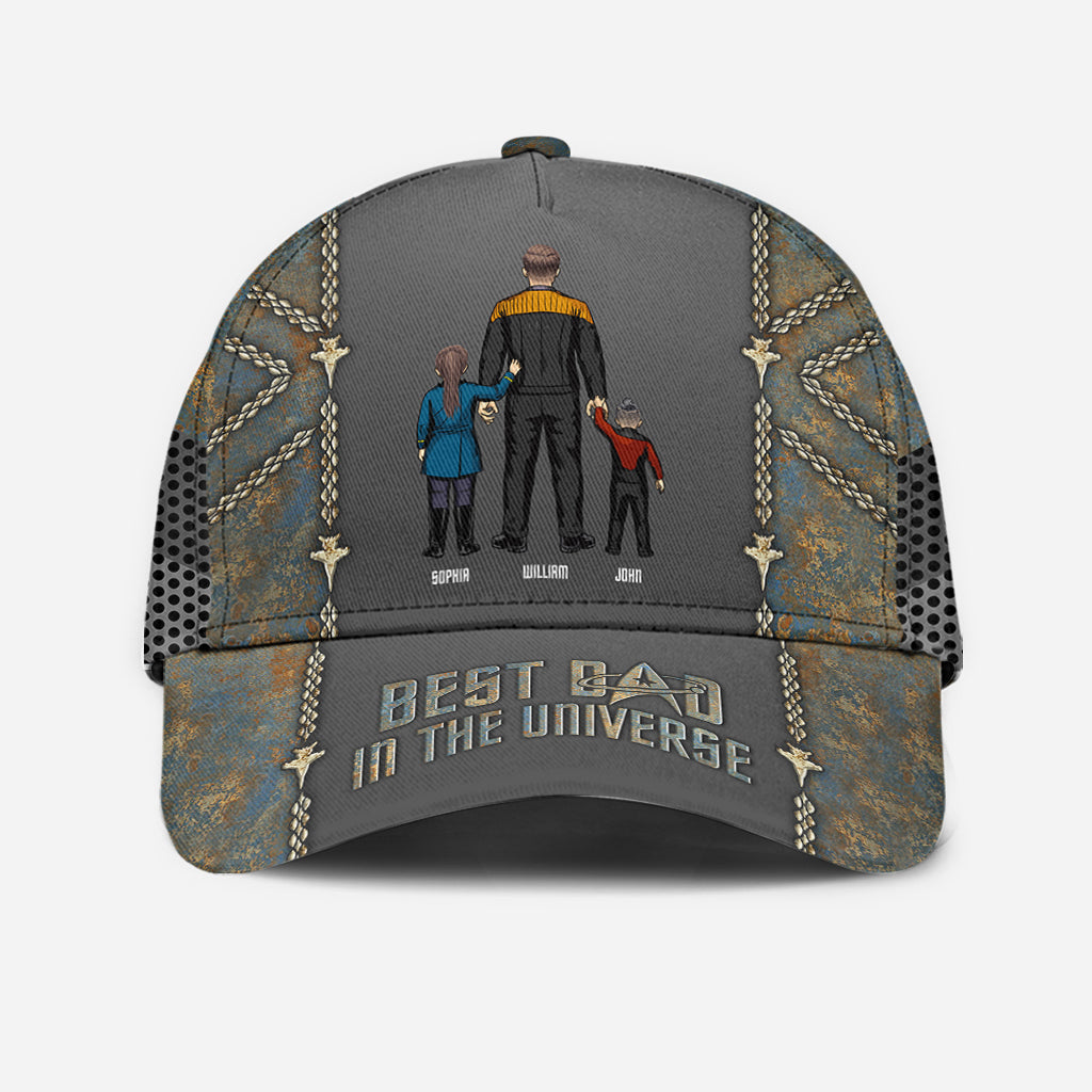 Best Dad In The Universe - Personalized Top Gun Classic Cap
