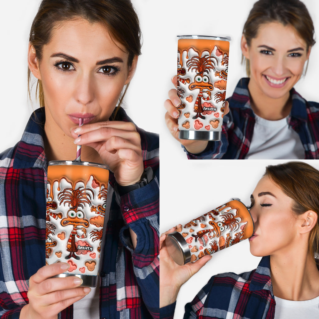 It's Ok To Feel All The Feels - Personalized Tumbler