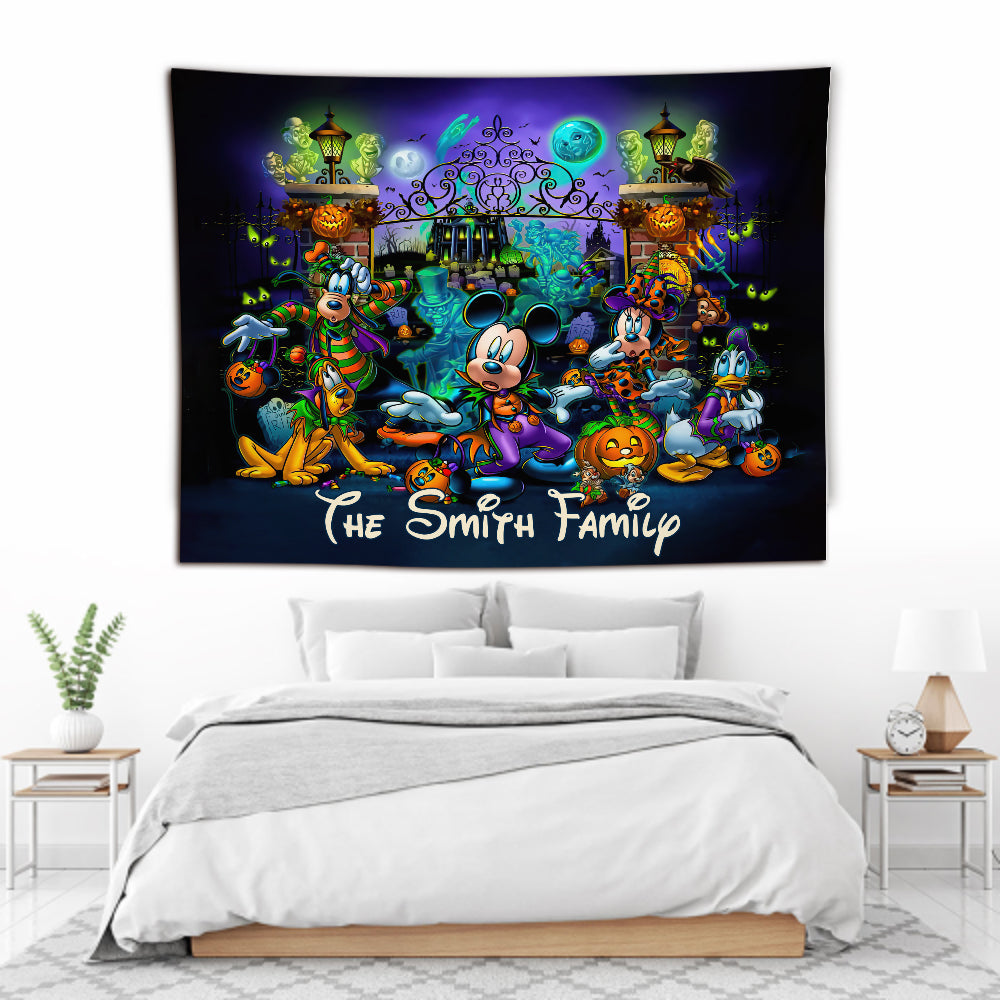 Welcome Foolish Mortals - Personalized Mouse Wall Tapestry