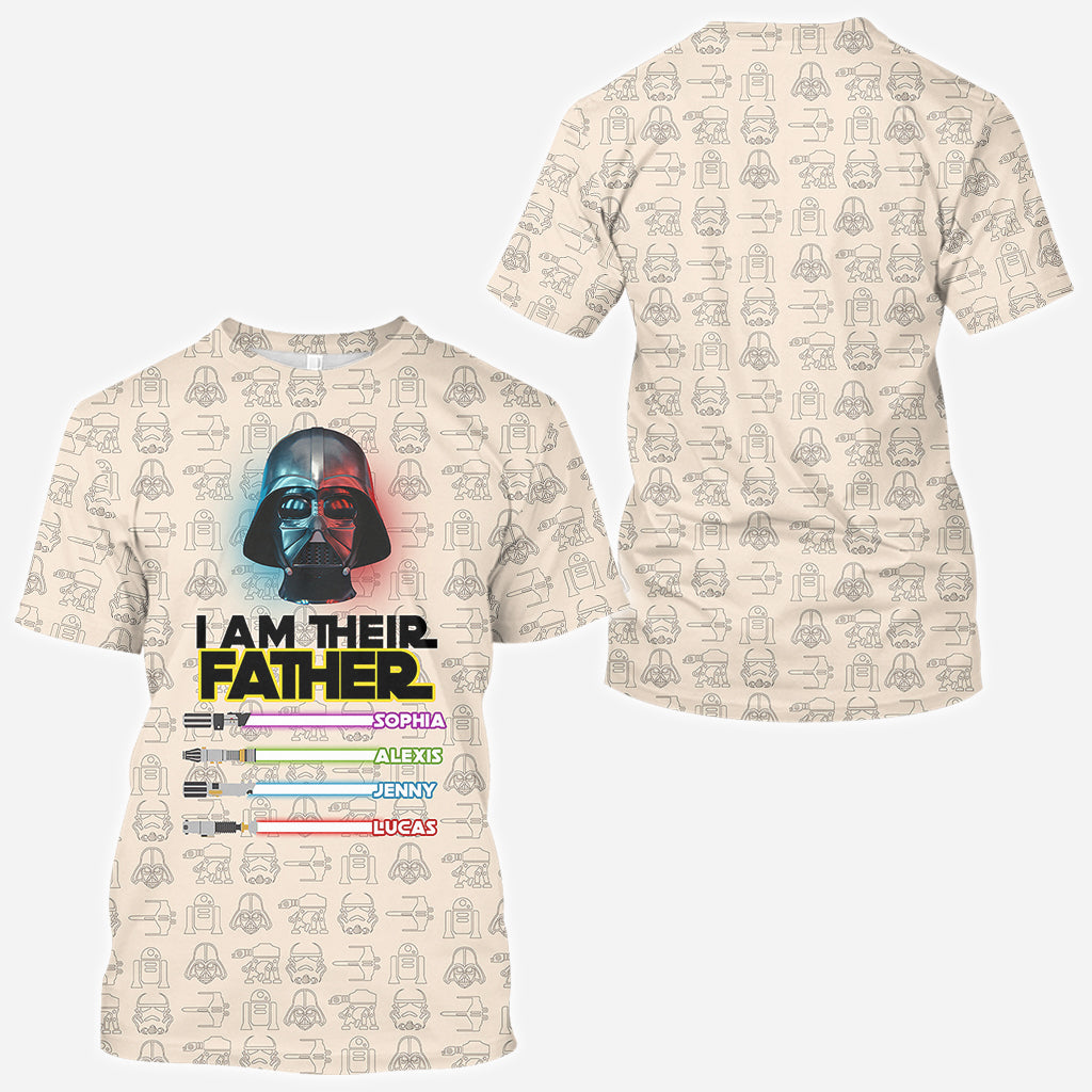 I'm Their Father - Personalized Father All Over Shirt